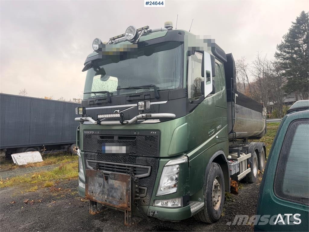 Volvo FH540 6x2 tipper with underbody blade, snowplow mo Savivarčiai