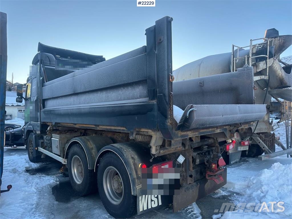 Volvo FH540 6x4 plow-rigged combi truck w/ 2007 Kel-Berg 傾卸式卡車