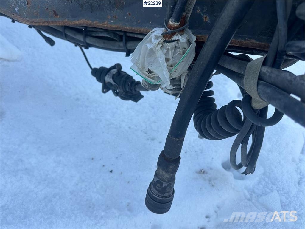 Volvo FH540 6x4 plow-rigged combi truck w/ 2007 Kel-Berg 傾卸式卡車