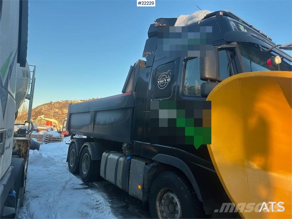 Volvo FH540 6x4 plow-rigged combi truck w/ 2007 Kel-Berg 傾卸式卡車