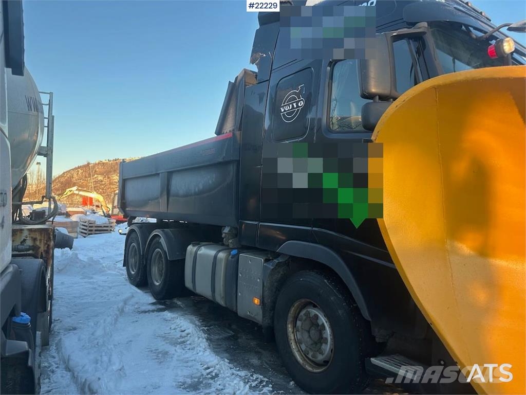 Volvo FH540 6x4 plow-rigged combi truck w/ 2007 Kel-Berg 傾卸式卡車