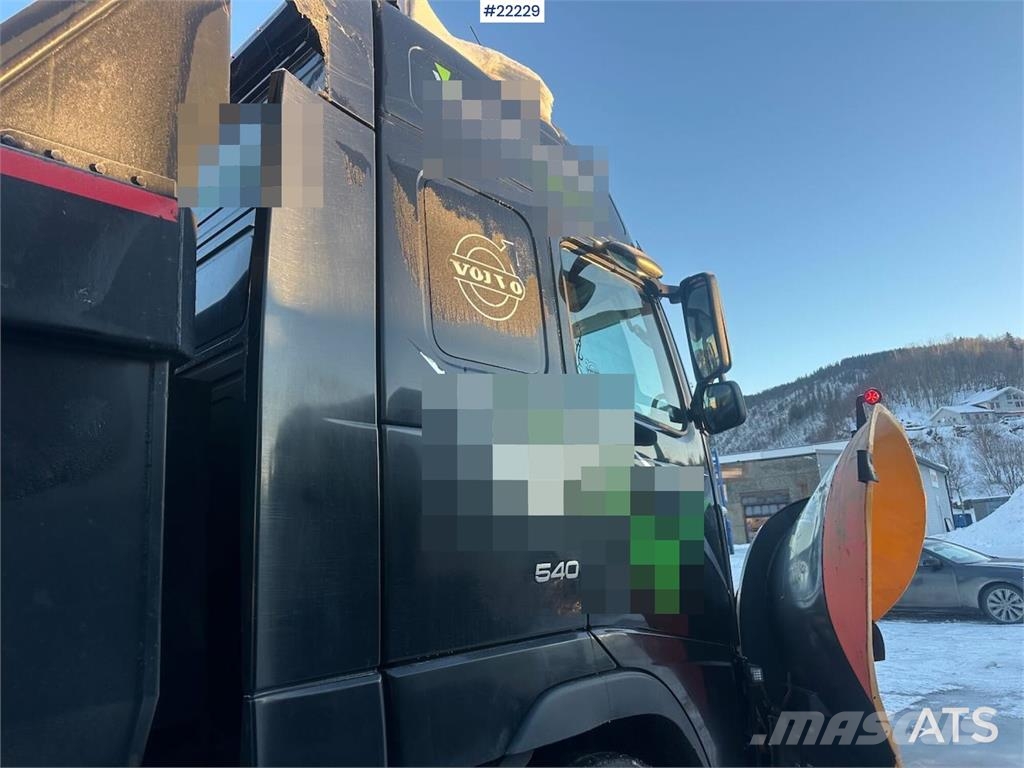 Volvo FH540 6x4 plow-rigged combi truck w/ 2007 Kel-Berg 傾卸式卡車