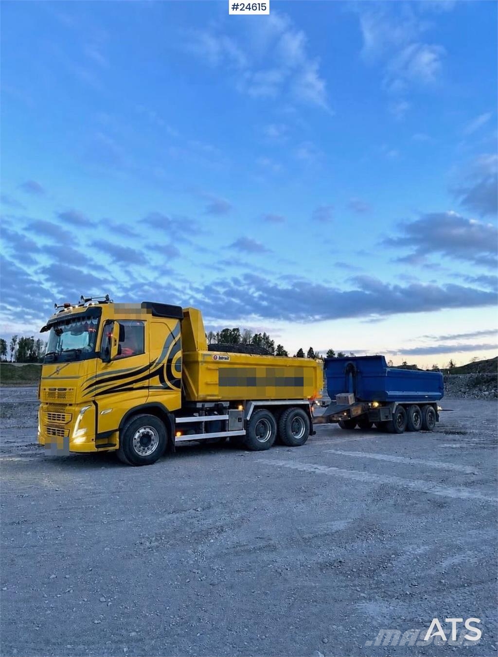 Volvo FH540 6x4 Tipper truck Sora- ja kippiautot