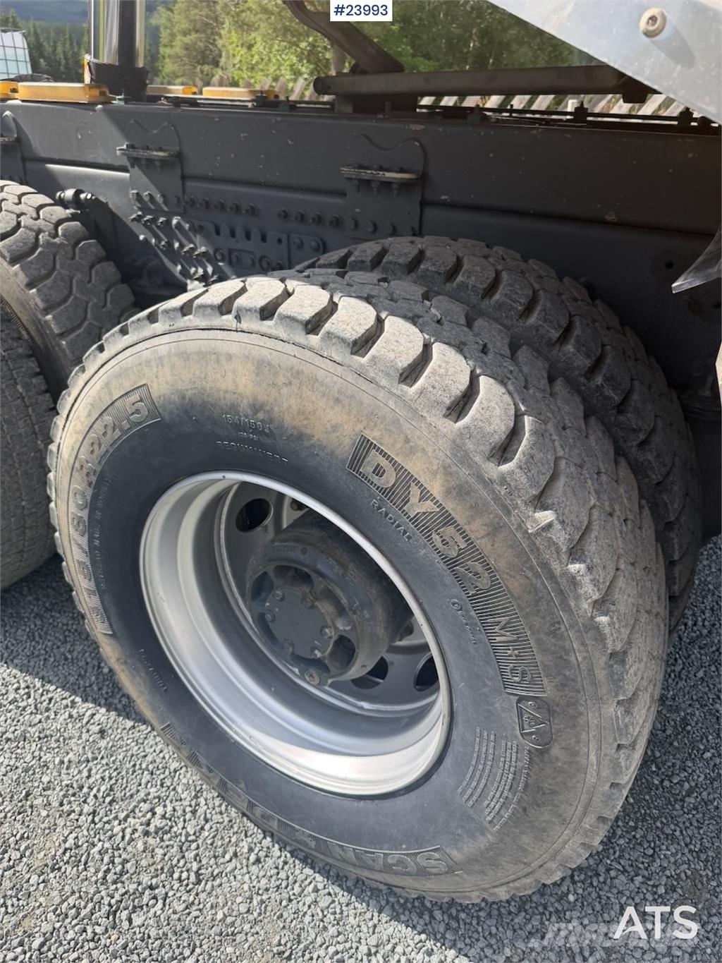 Volvo FH540 6x4 Tipper Truck with Underbody Scraper Blad Bañeras basculantes usadas