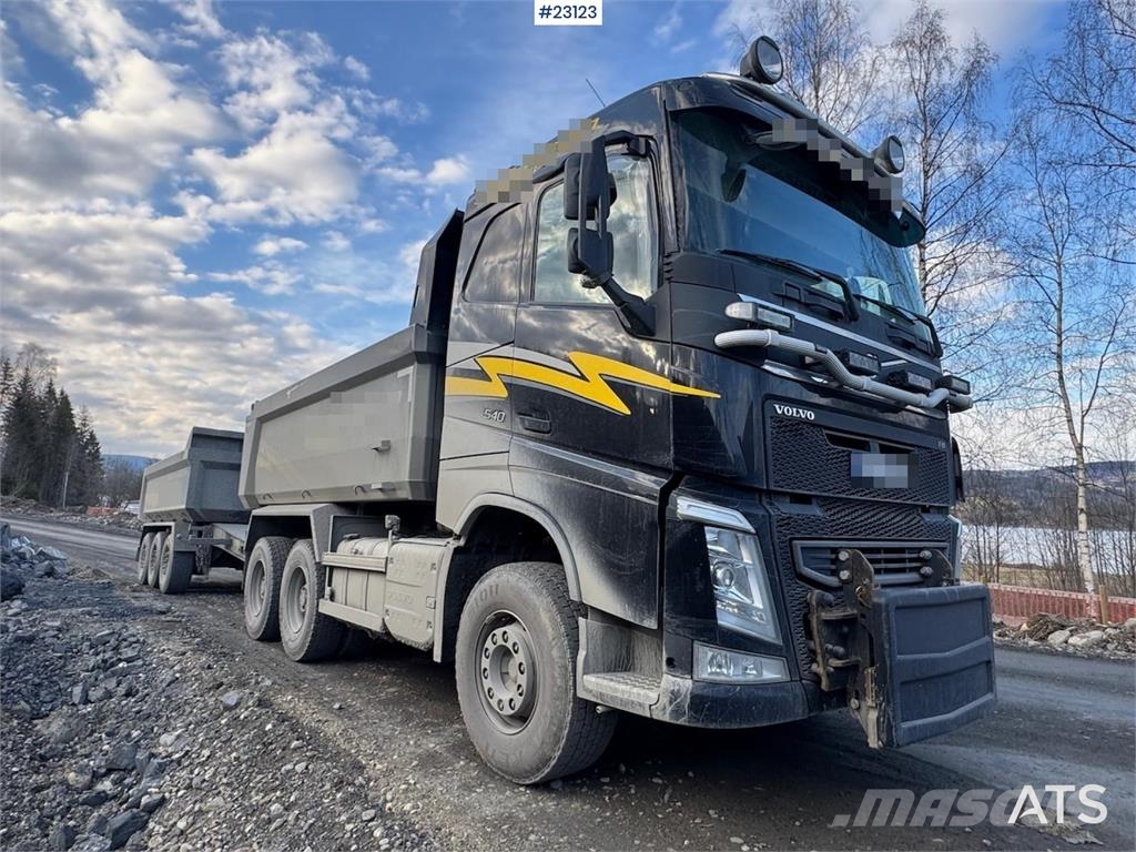 Volvo FH540 6x4 winter service equipped tipper truck 自卸式货车