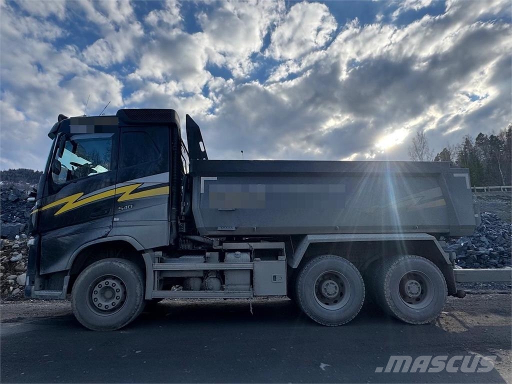 Volvo FH540 6x4 winter service equipped tipper truck 自卸式货车