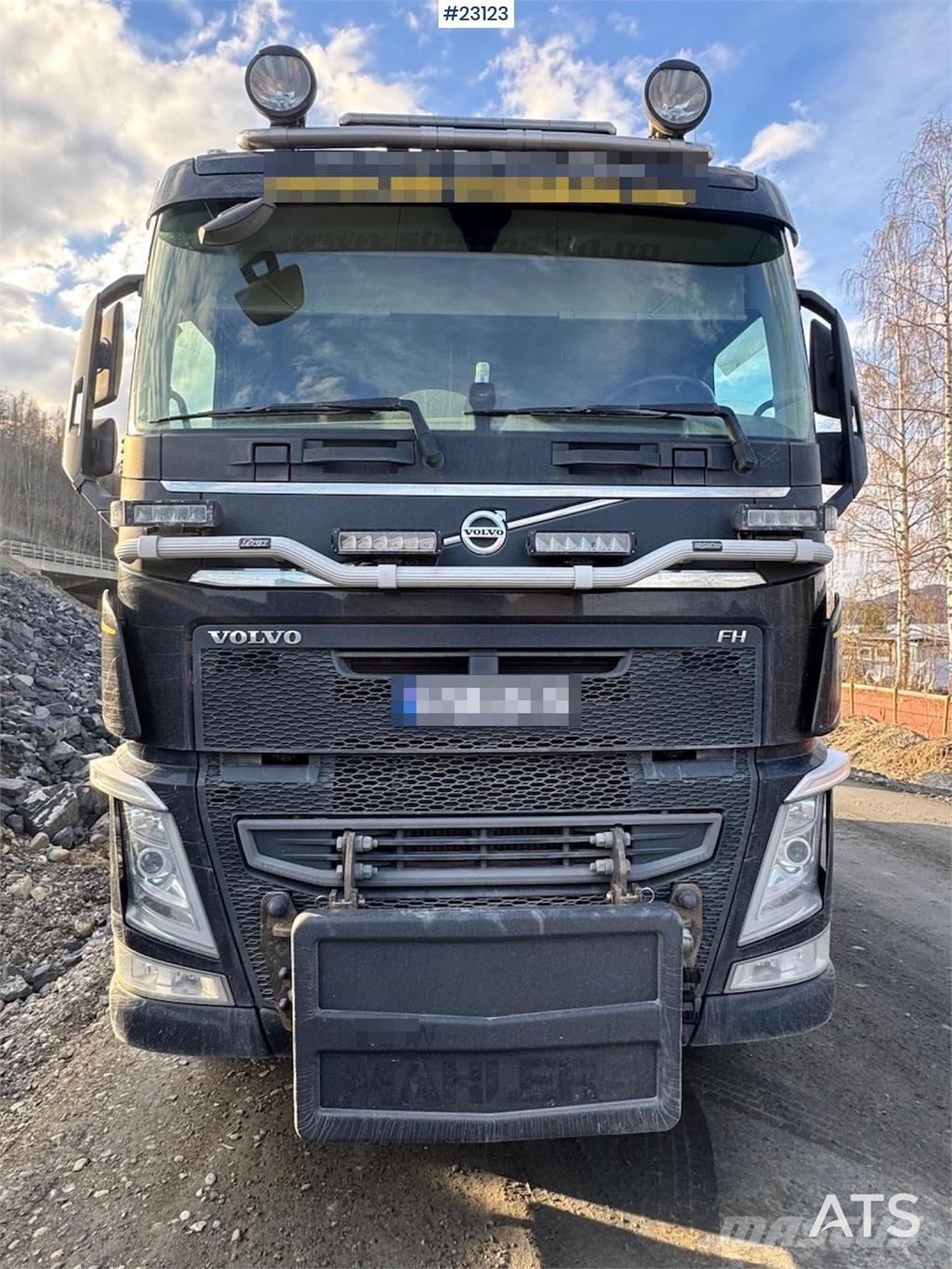 Volvo FH540 6x4 winter service equipped tipper truck 自卸式货车