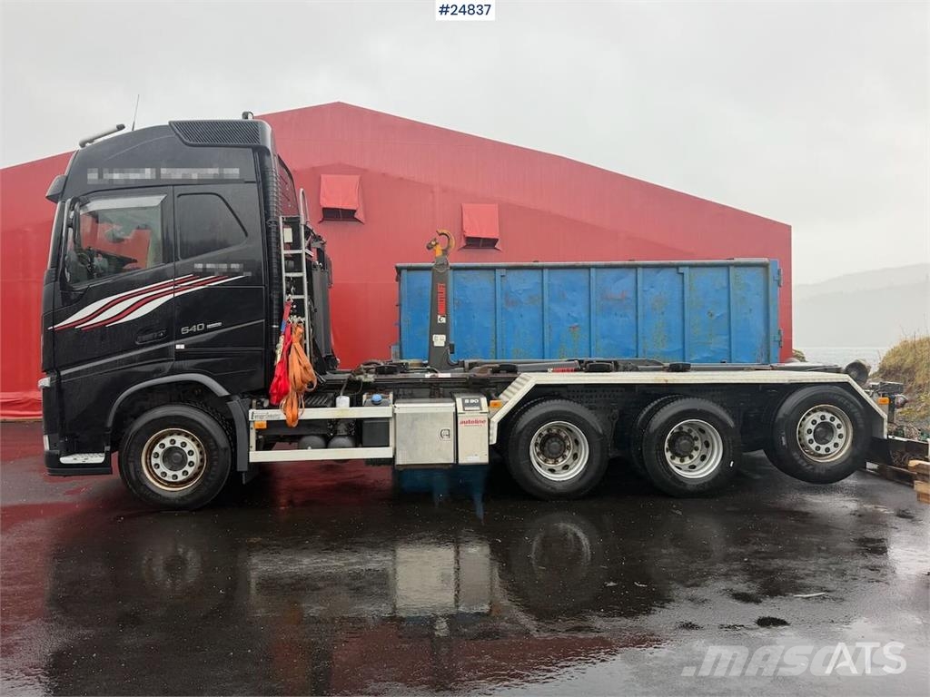 Volvo FH540 8x4 hook truck w/ 24 T hook. WATCH VIDEO アームロール
