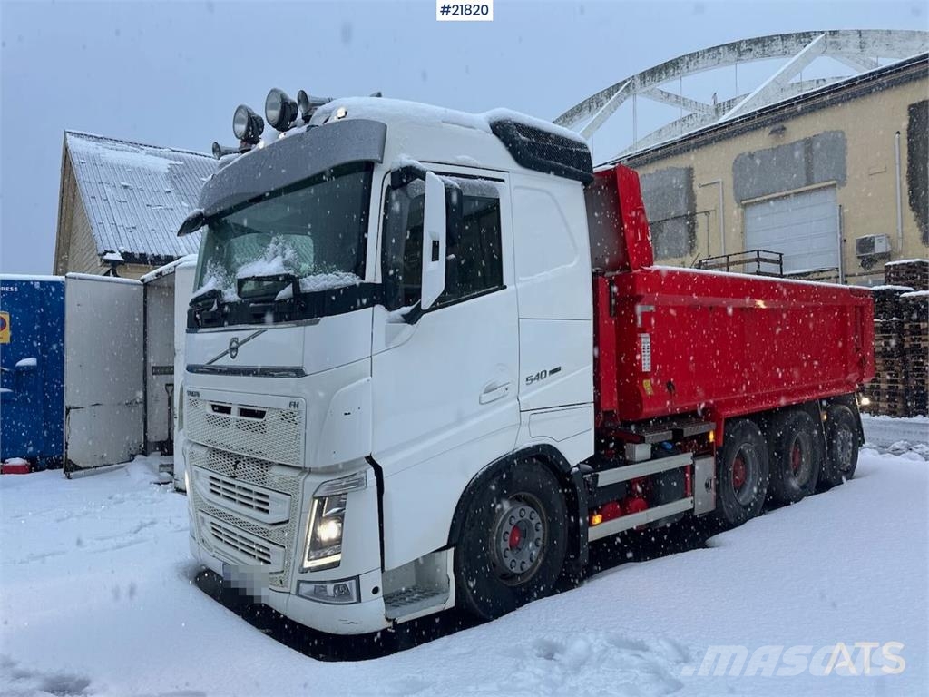 Volvo FH540 8x4 tipper w/ new dual clutch., 2017, Troms, Norja - Käytetyt  sora- ja kippiautot - Mascus Finland