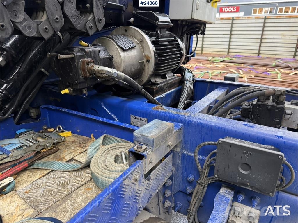 Volvo FH540 8x4 Tridem Crane Truck with Palfinger 37 tm Автокранове