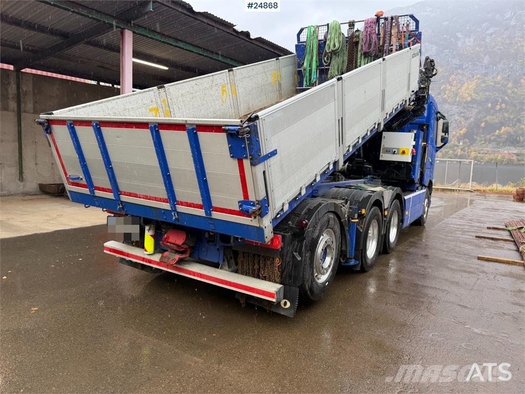 Volvo FH540 8x4 Tridem Crane Truck with Palfinger 37 tm Автокранове