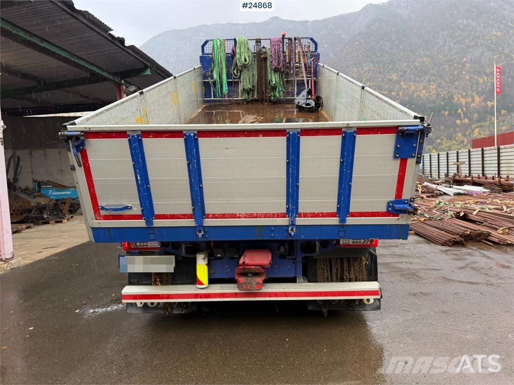Volvo FH540 8x4 Tridem Crane Truck with Palfinger 37 tm Автокранове