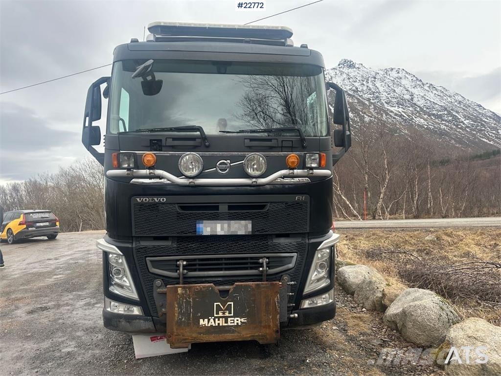 Volvo FH540 plow rigged 6x4 tipper truck w/ planer blade Tipper trucks