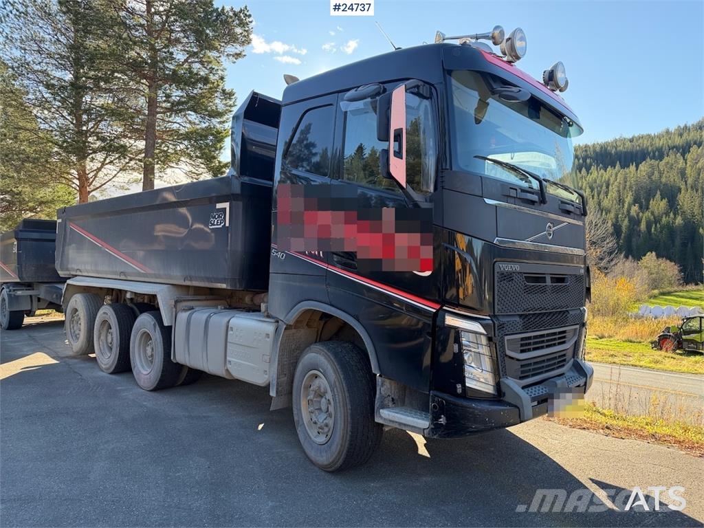 Volvo FH540 Tridem Tipper Truck Kiperi kamioni