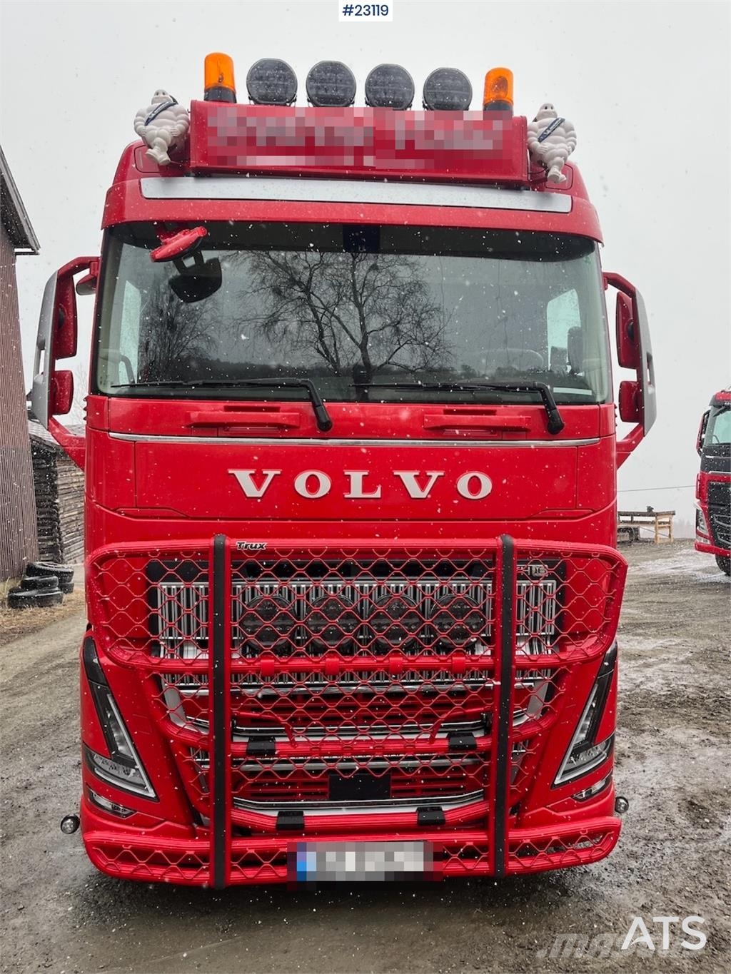 Volvo FH700 Tridem hooklift truck – crane hydraulics – 3 工程吊钩车