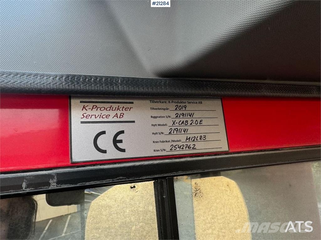 Volvo Fh750 6x4 Log Truck w/ 2019 Epsilon M12L Crane Transporte de madera