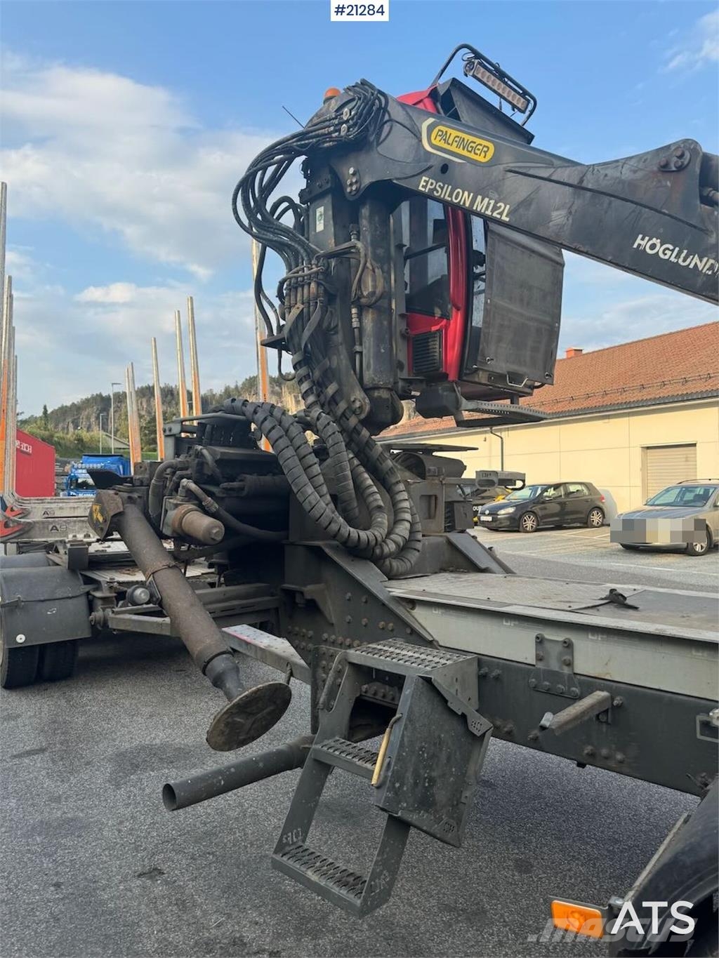 Volvo Fh750 6x4 Log Truck w/ 2019 Epsilon M12L Crane Transporte de madera