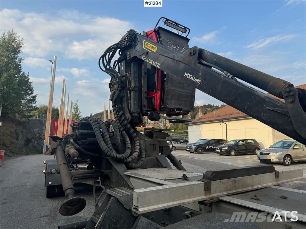 Volvo Fh750 6x4 Log Truck w/ 2019 Epsilon M12L Crane Transporte de madera