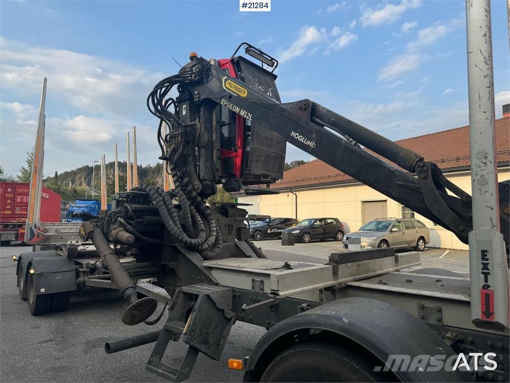 Volvo Fh750 6x4 Log Truck w/ 2019 Epsilon M12L Crane Transporte de madera