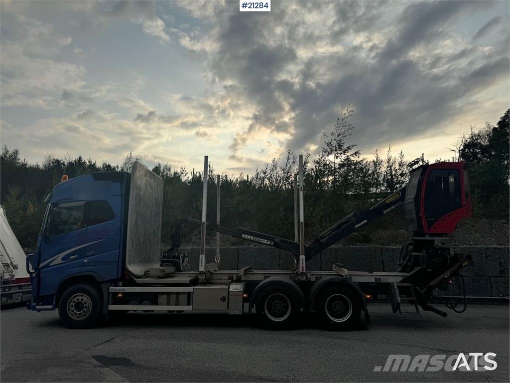 Volvo Fh750 6x4 Log Truck w/ 2019 Epsilon M12L Crane Transporte de madera