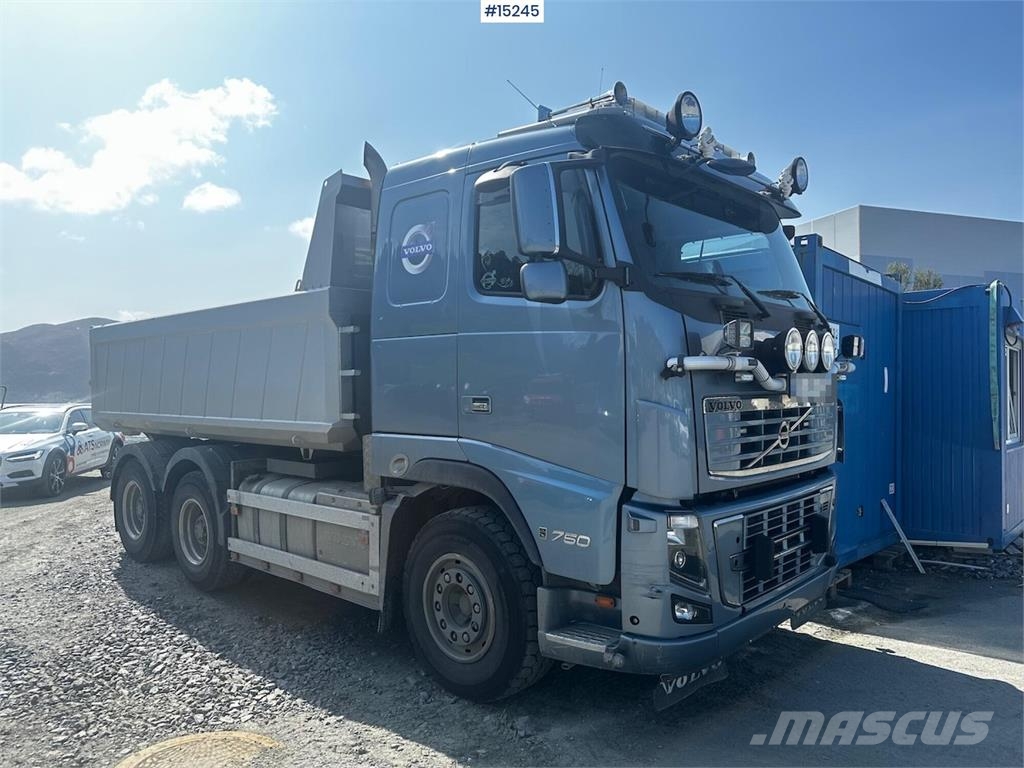 Volvo FH750 6x4 Snowrigged Combi truck Tippbilar