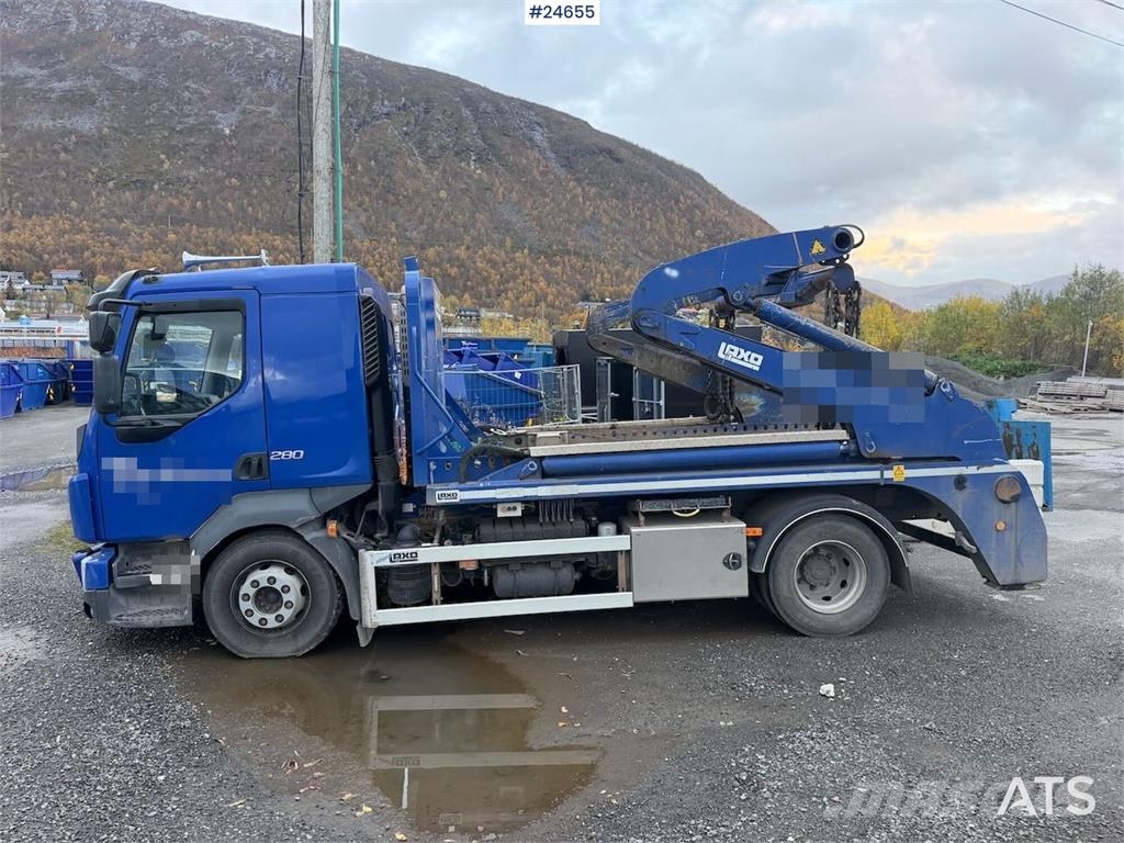 Volvo FL 280 4x2 skip loader. WATCH VIDEO شاحنات لوادر