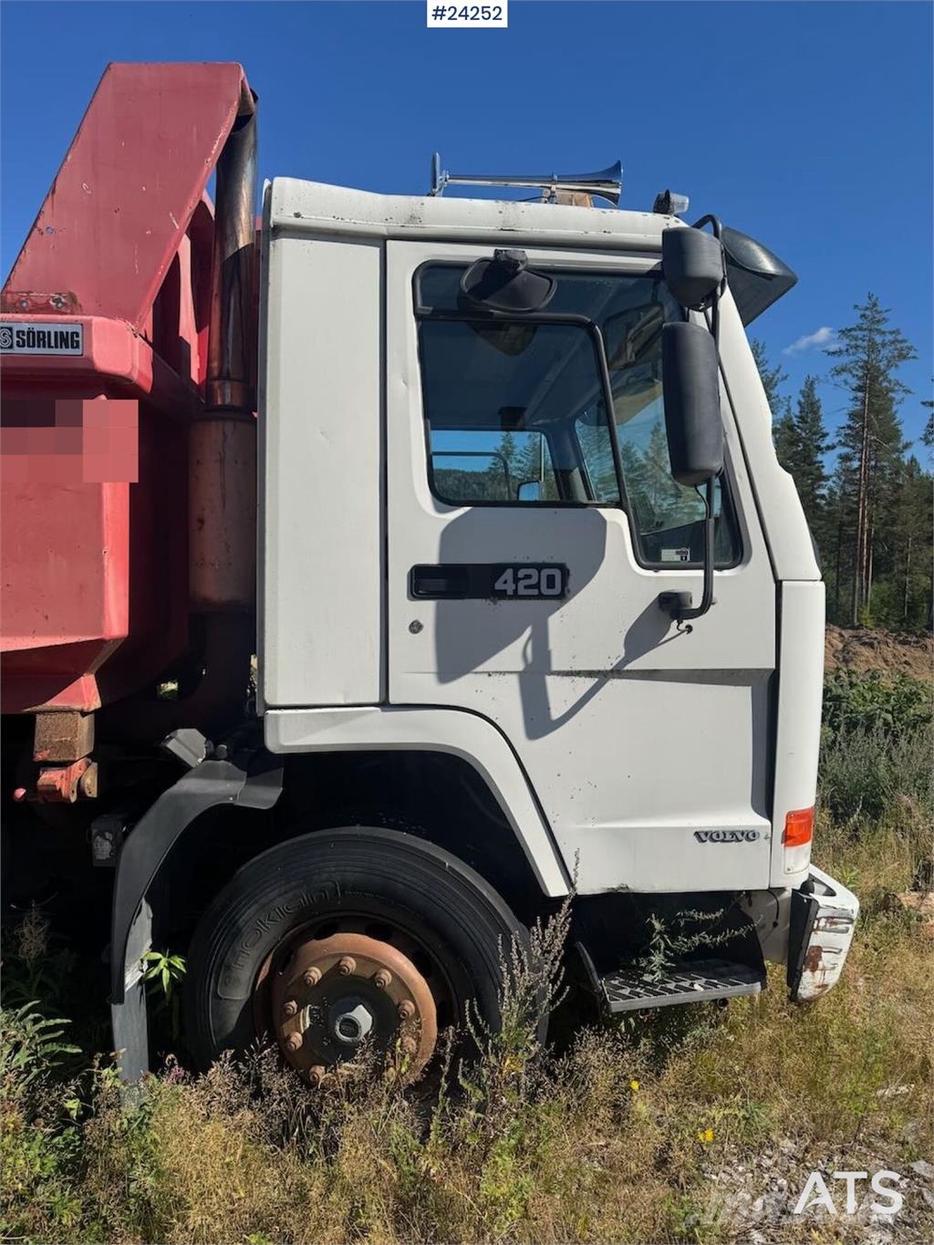 Volvo FL12 420 Tipper Truck – Repair Project 自卸式货车