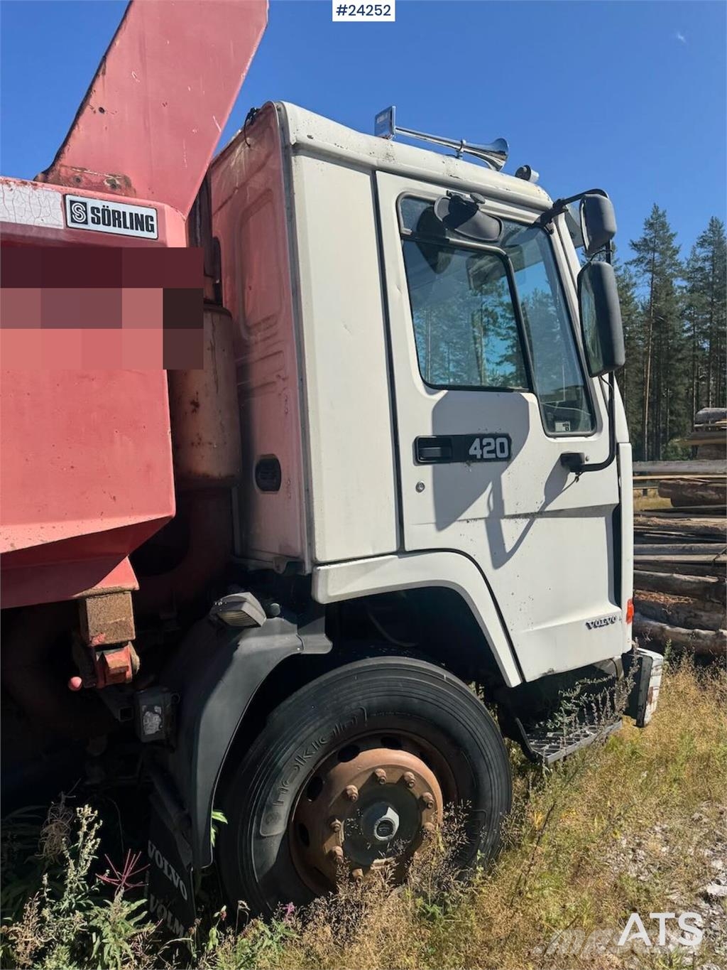 Volvo FL12 420 Tipper Truck – Repair Project 自卸式货车