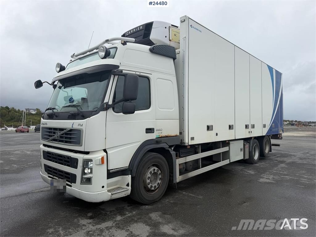 Volvo FM 380 box truck with full side opening, tail lift 貨箱式卡車