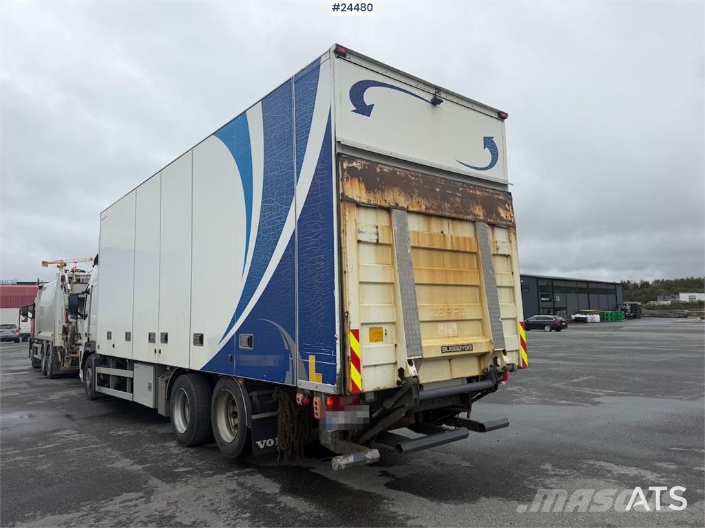 Volvo FM 380 box truck with full side opening, tail lift 貨箱式卡車