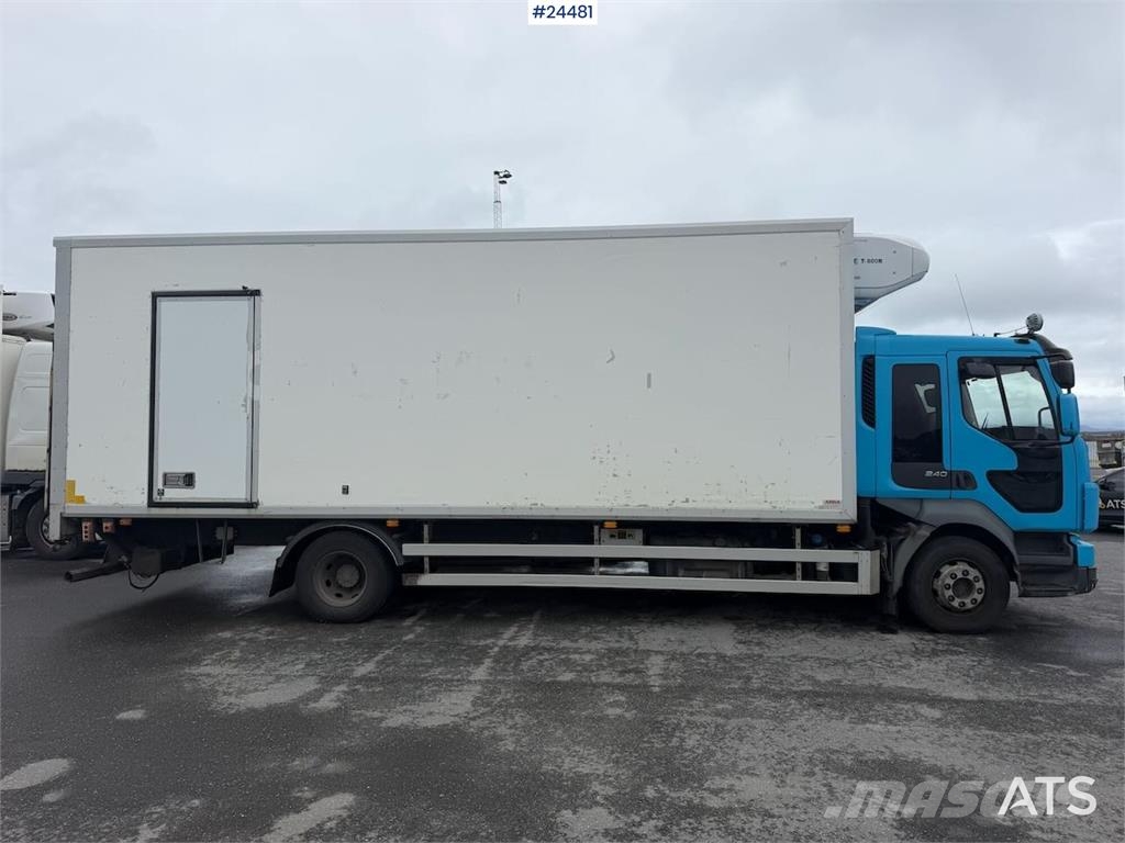 Volvo FM 380 box truck with full side opening, tail lift 冷凍冷蔵車