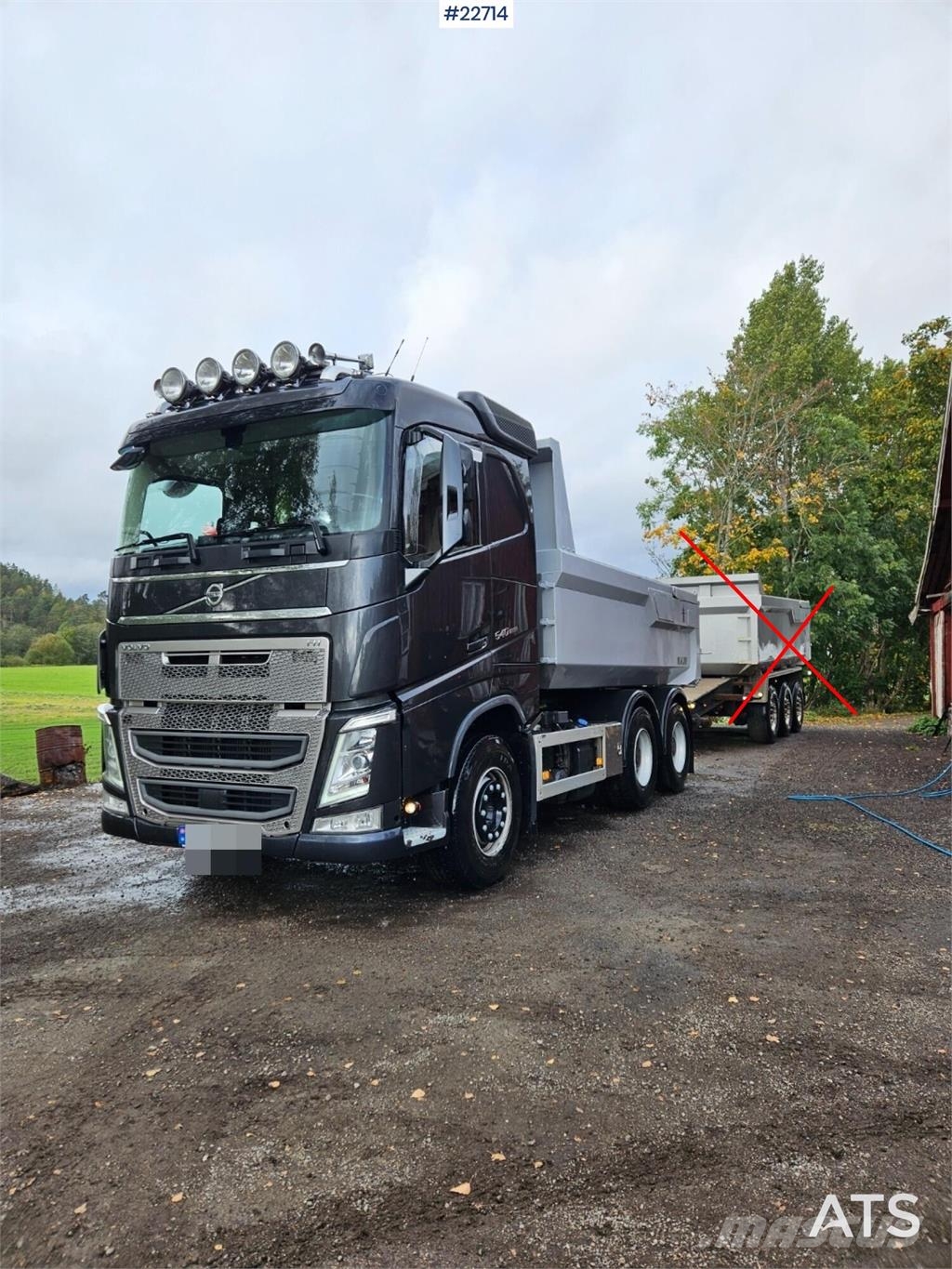 Volvo FM 540 Tipper Truck 自卸式货车