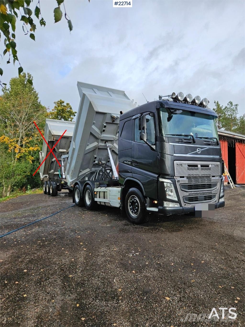 Volvo FM 540 Tipper Truck 自卸式货车