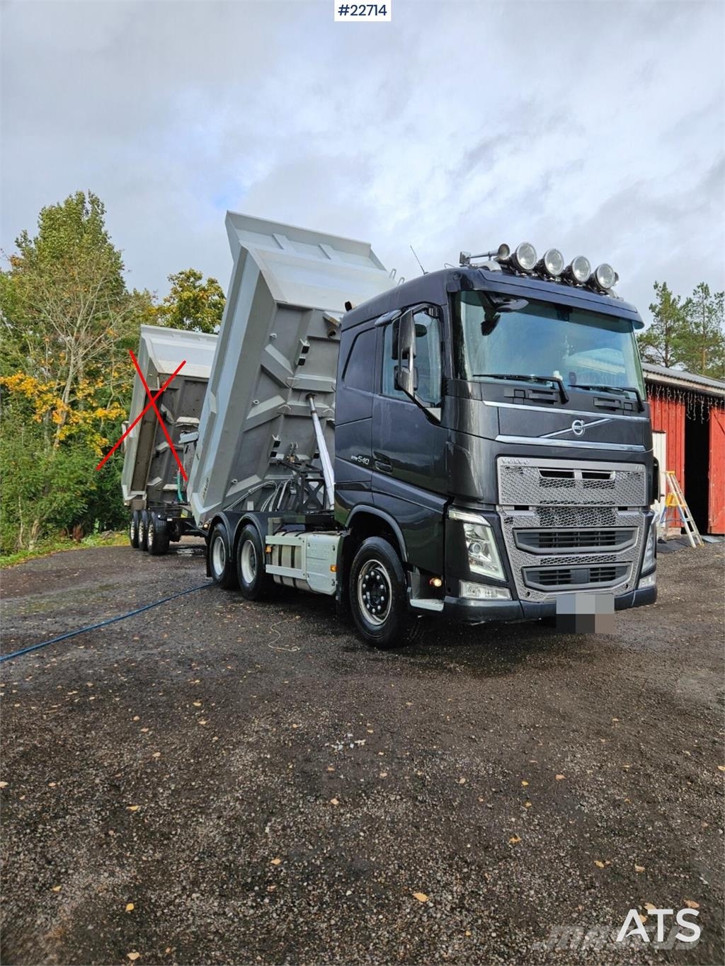 Volvo FM 540 Tipper Truck 自卸式货车