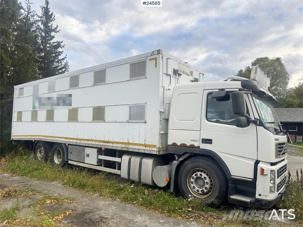 Volvo FM12 6x2 Livestock Truck Dyretransport