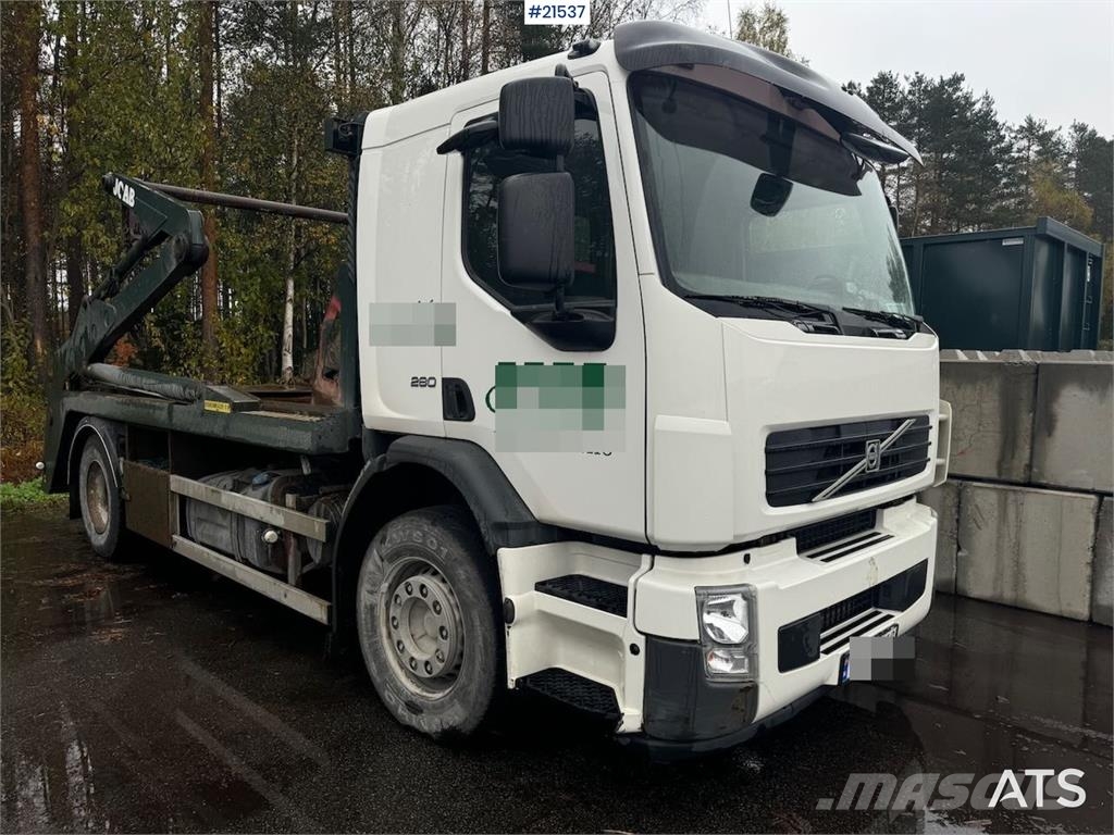 Volvo FM280 4x2 Lift dumper w/ Joab body. Camiões multibenne