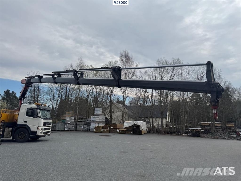 Volvo FM380 6x2 crane truck with Fassi 23 t/m Automobiliniai kranai