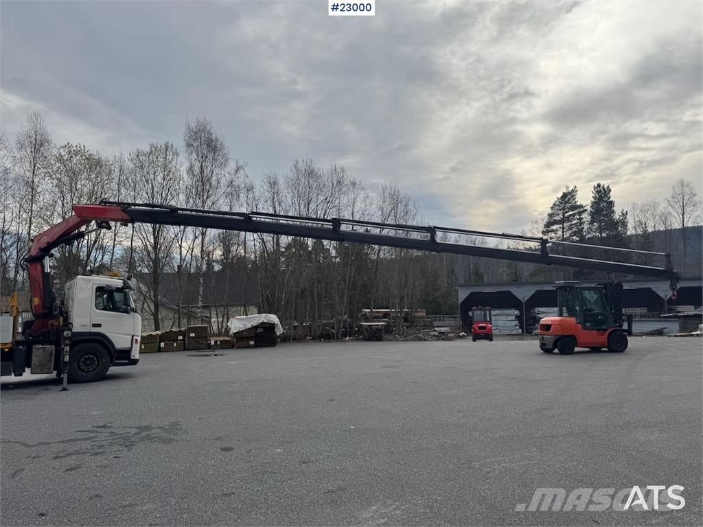 Volvo FM380 6x2 crane truck with Fassi 23 t/m Automobiliniai kranai