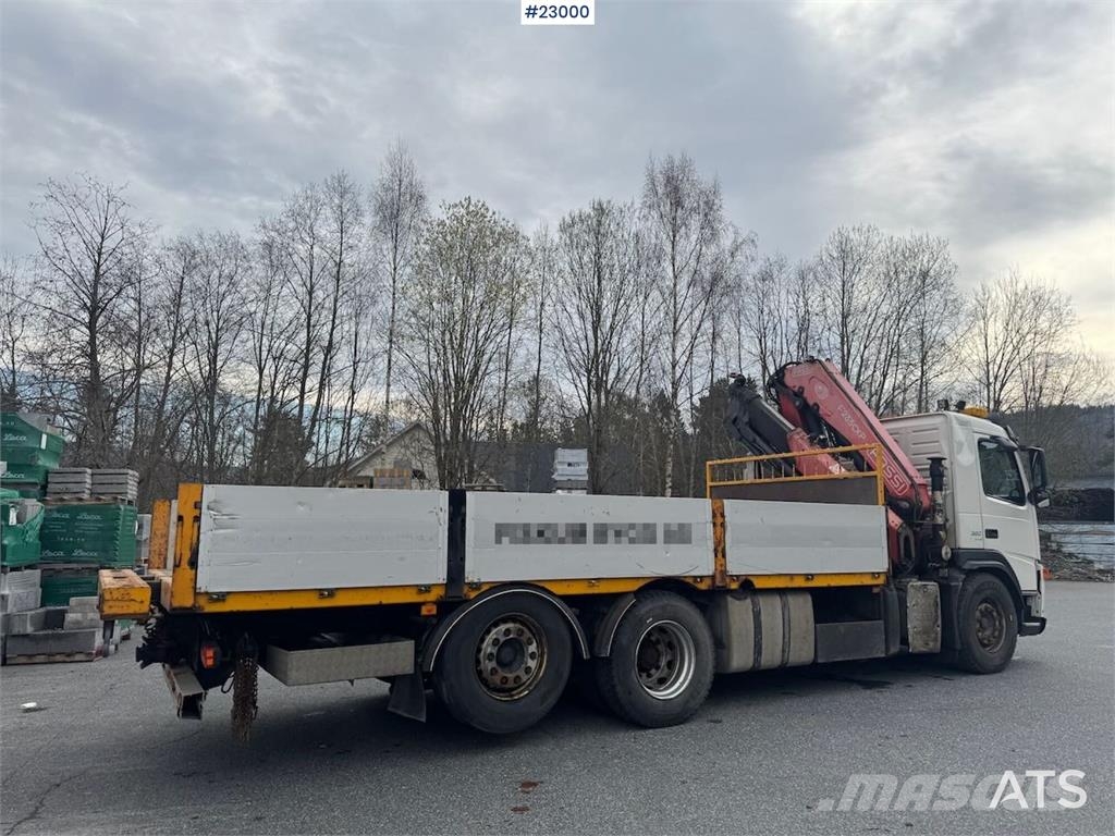 Volvo FM380 6x2 crane truck with Fassi 23 t/m Automobiliniai kranai