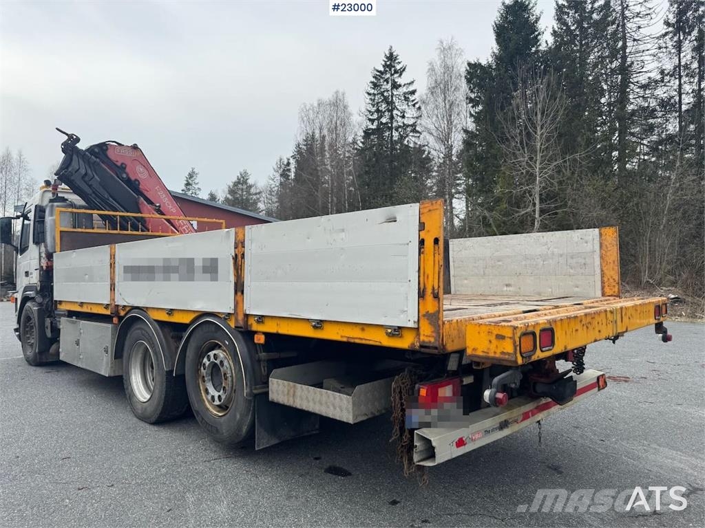 Volvo FM380 6x2 crane truck with Fassi 23 t/m Automobiliniai kranai