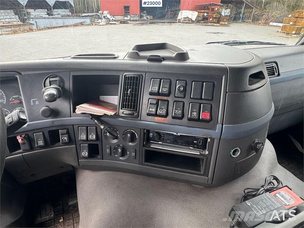Volvo FM380 6x2 crane truck with Fassi 23 t/m Automobiliniai kranai