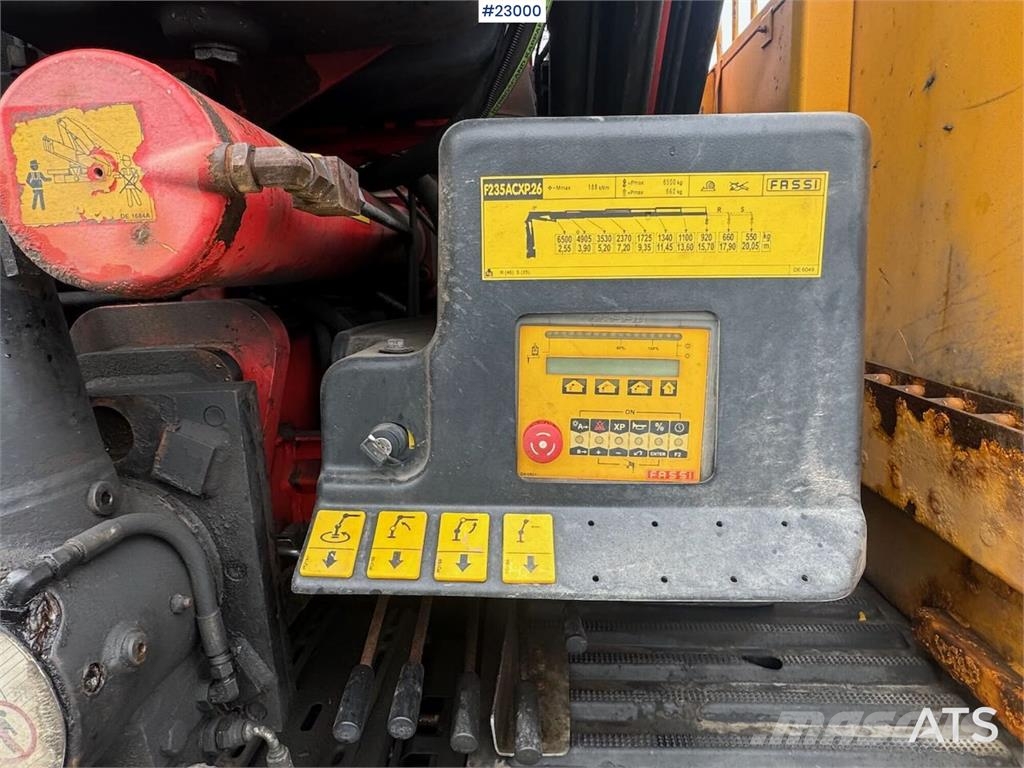 Volvo FM380 6x2 crane truck with Fassi 23 t/m Automobiliniai kranai