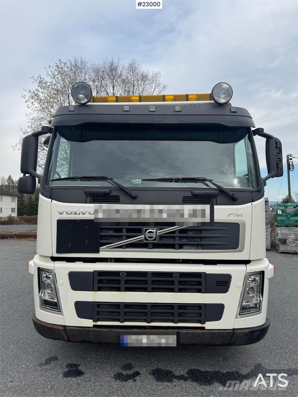 Volvo FM380 6x2 crane truck with Fassi 23 t/m Automobiliniai kranai