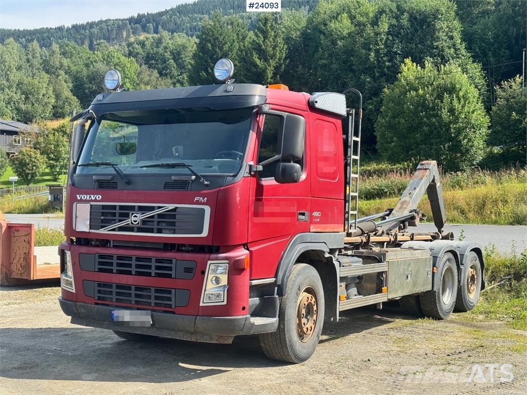 Volvo FM480 6x2 Hooklift Truck Camiones elevadores de gancho