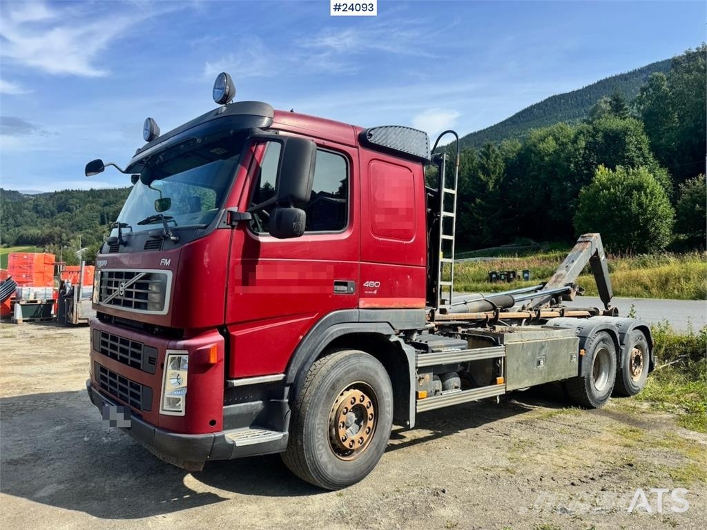 Volvo FM480 6x2 Hooklift Truck Camiones elevadores de gancho