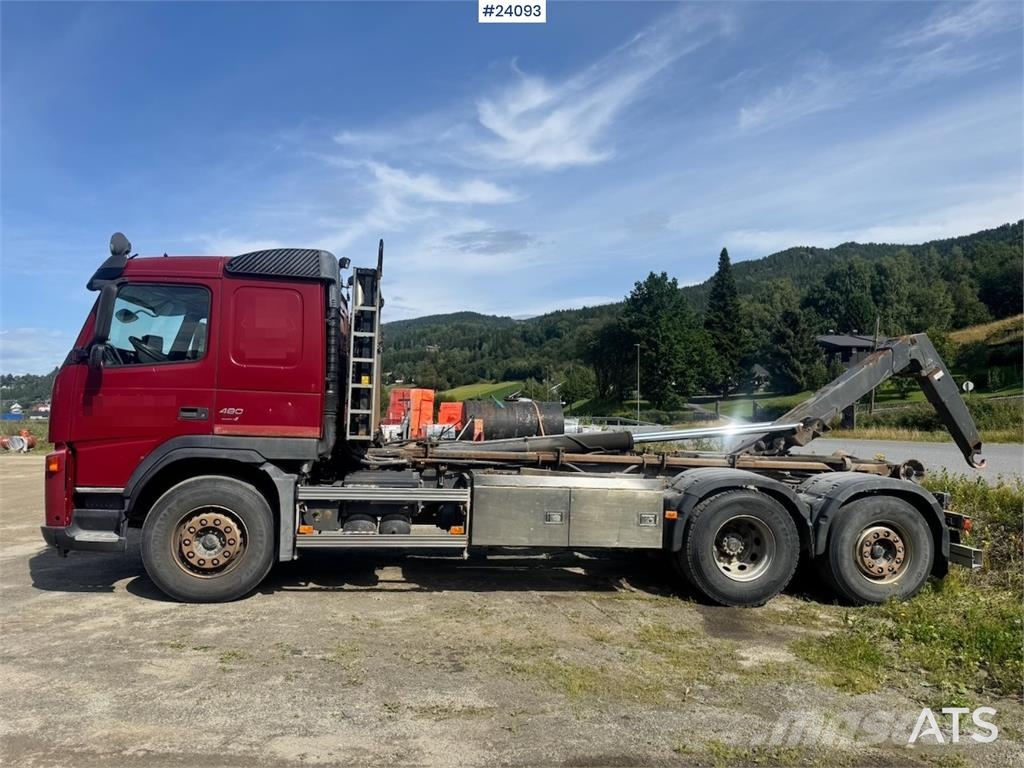 Volvo FM480 6x2 Hooklift Truck Camiones elevadores de gancho