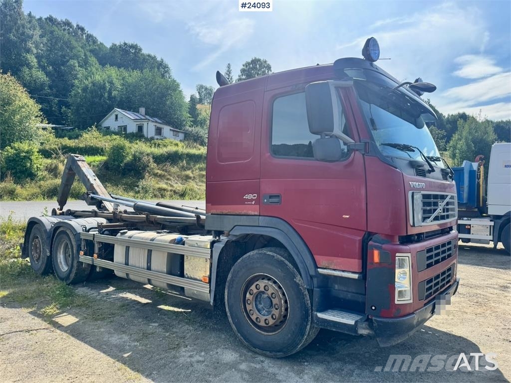 Volvo FM480 6x2 Hooklift Truck Camiones elevadores de gancho