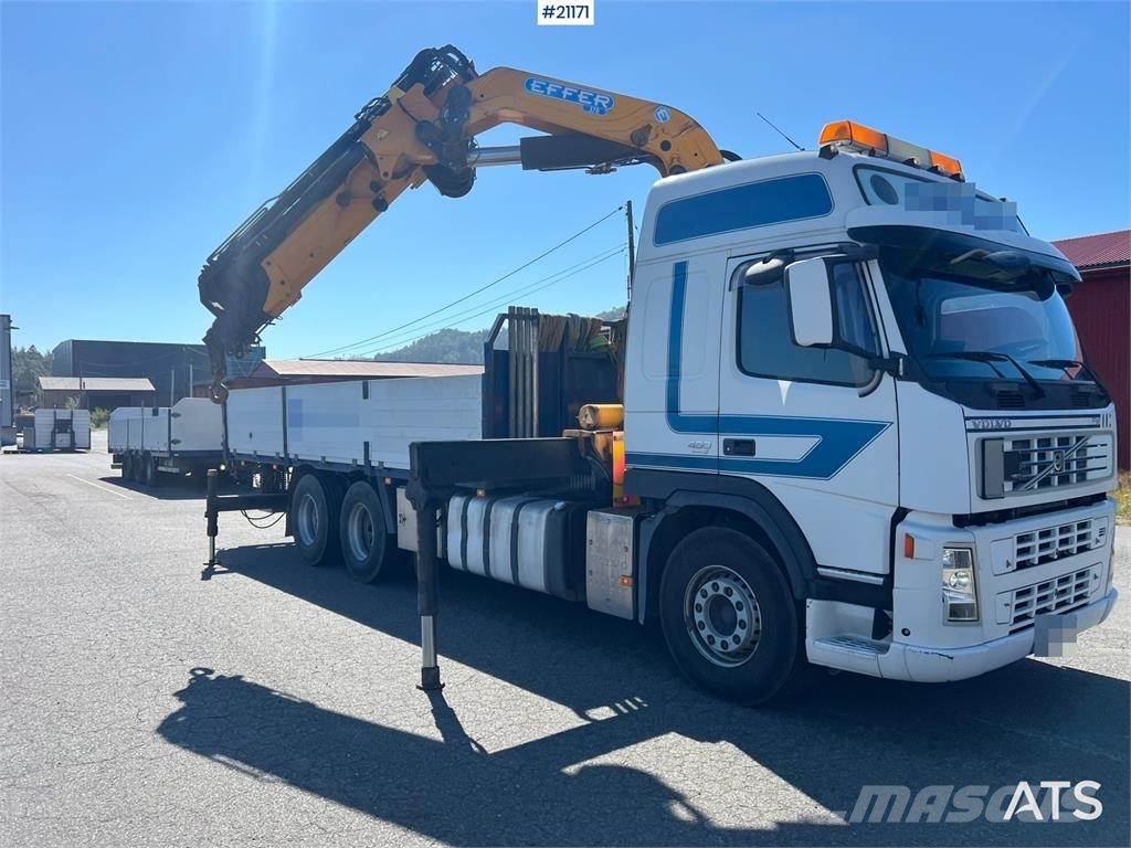 Volvo FM480 crane truck w/,370.11/8S Effer crane WATCH V Nosturiautot