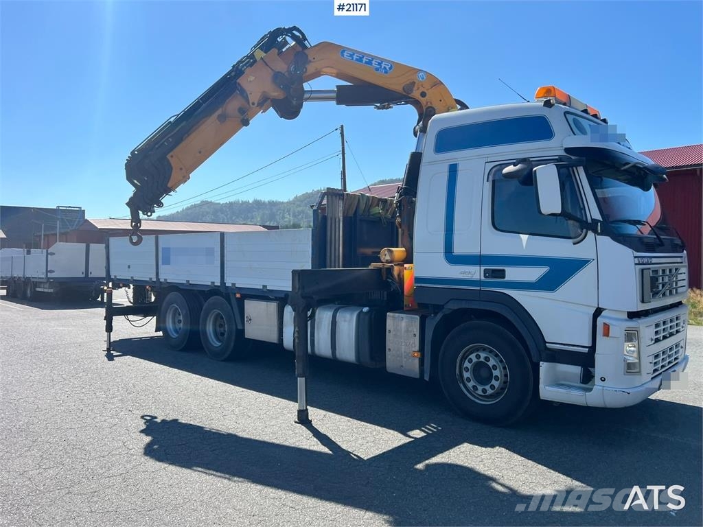 Volvo FM480 crane truck w/,370.11/8S Effer crane WATCH V Nosturiautot