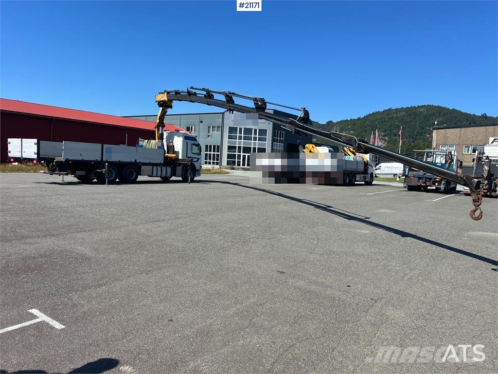 Volvo FM480 crane truck w/,370.11/8S Effer crane WATCH V Nosturiautot
